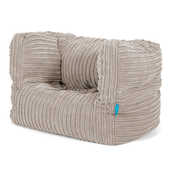 Albert Kinder Sitzsack Sessel 1-5 Jahre - Cord Nerzfarben 02