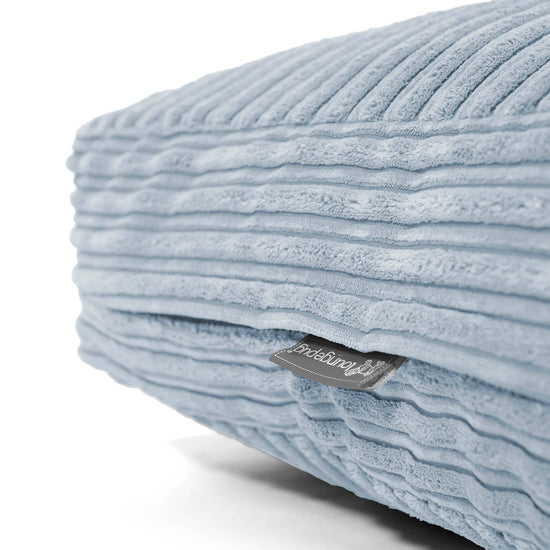 Bodenkissen - Cord Baby Blau 02