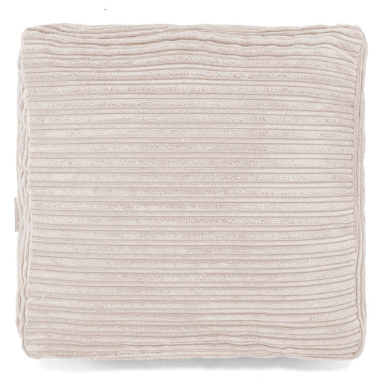 Bodenkissen - Cord Elfenbein 03
