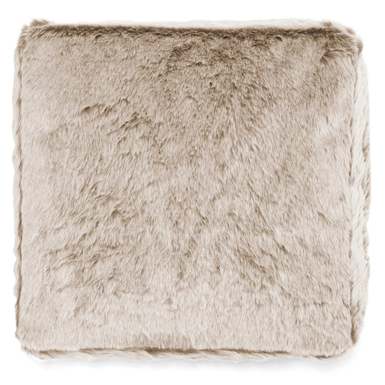 Bodenkissen - Kaninchen Kunstfell Goldbraun 03