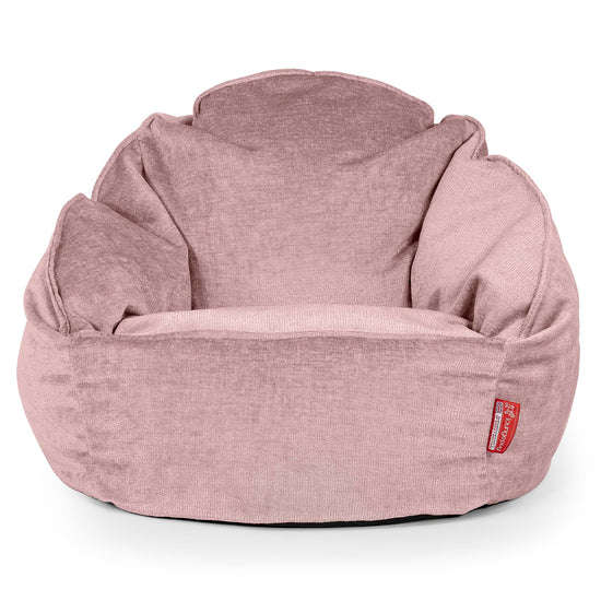 Bubble Sitzsack Sessel - Chenille Pink 01