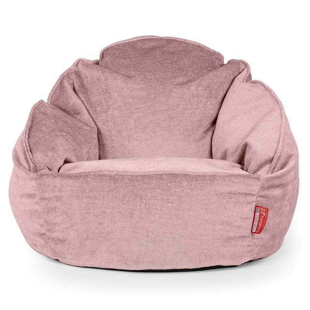 Bubble Sitzsack Sessel - Chenille Pink 01