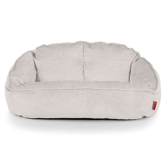 Bubble Sitzsack Sofa - Chenille Creme 01