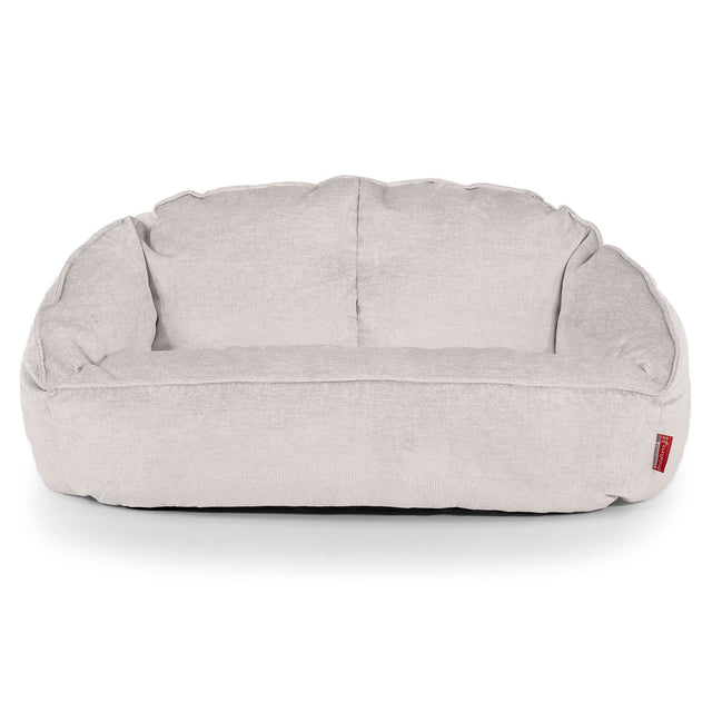 Bubble Sitzsack Sofa - Chenille Creme 01