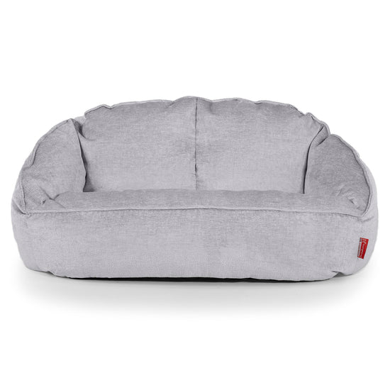 Bubble Sitzsack Sofa - Chenille Grau 01
