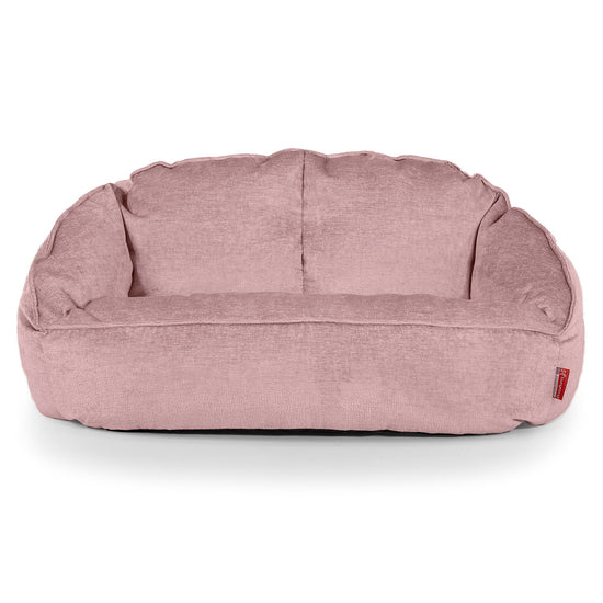 Bubble Sitzsack Sofa - Chenille Pink 01