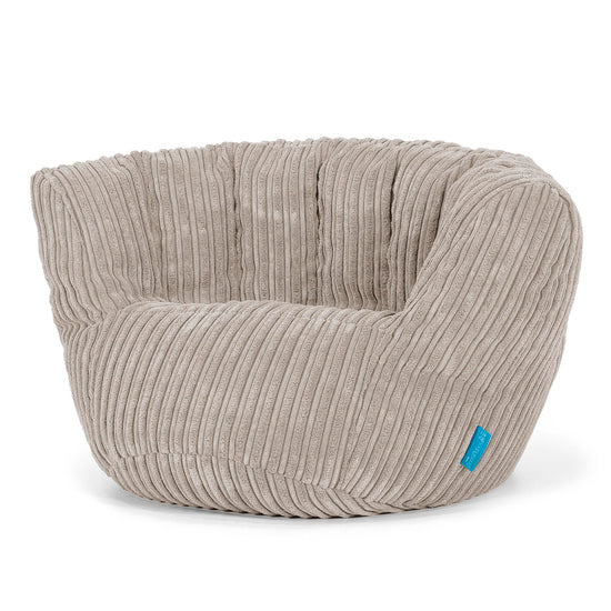 Charles Vintish Kinder Sitzsack 2-6 Jahre - Cord Nerzfarben 02