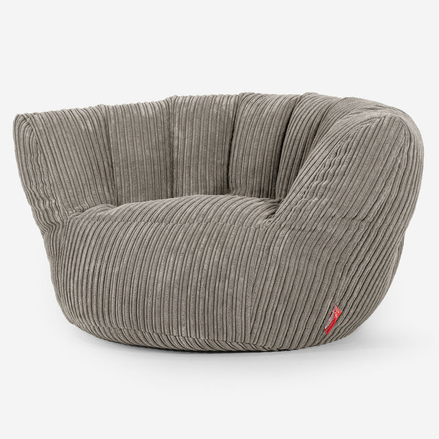 Charles Vintish Sitzsack - Cord Nerzfarben 01