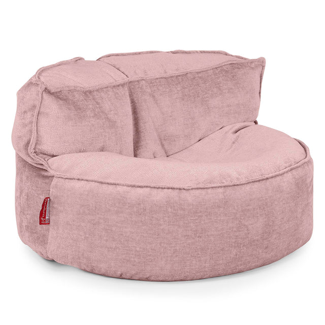 Chloe Sitzsacksofa - Chenille Pink 01