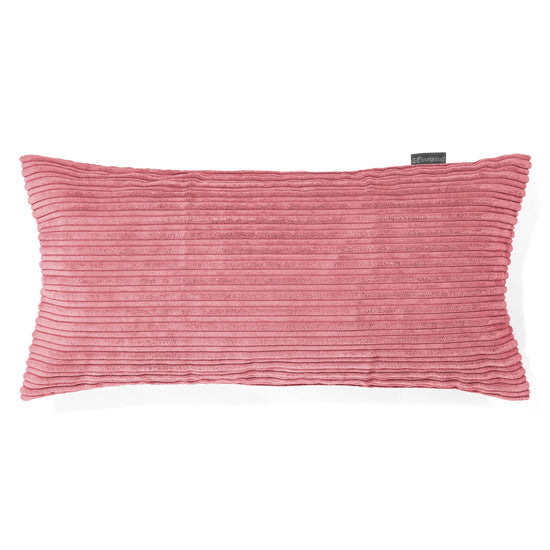 CloudSac 50 Riesen Memory-Schaum Kissen 40 x 80cm - Cord Koralle 01