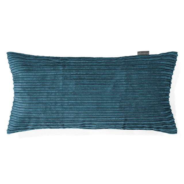 CloudSac 50 Riesen Memory-Schaum Kissen 40 x 80cm - Cord Marineblau 01