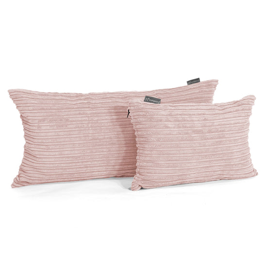 CloudSac 50 Riesen Memory-Schaum Kissen 40 x 80cm - Cord Rosa 03