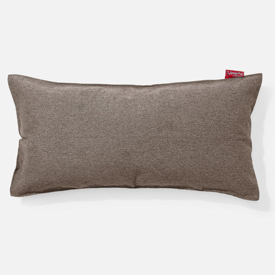 CloudSac 50 Riesen Memory-Schaum Kissen 40 x 80cm - Interalli Wolle Biscuit 01
