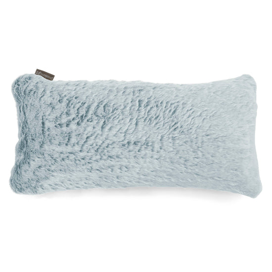 CloudSac 50 Riesen Memory-Schaum Kissen 40 x 80cm - Kaninchen Kunstfell Pastellblau 01