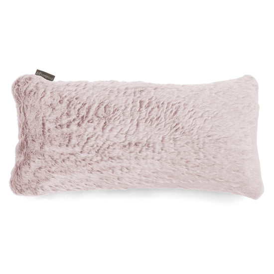 CloudSac 50 Riesen Memory-Schaum Kissen 40 x 80cm - Kaninchen Kunstfell Pastellrosa 01