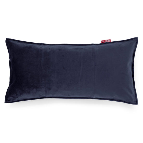 CloudSac 50 Riesen Memory-Schaum Kissen 40 x 80cm - Samt Marineblau 01