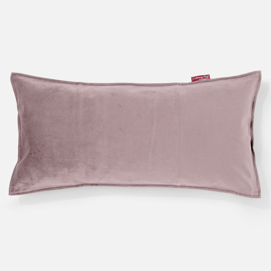 CloudSac 50 Riesen Memory-Schaum Kissen 40 x 80cm - Samt Pink 01