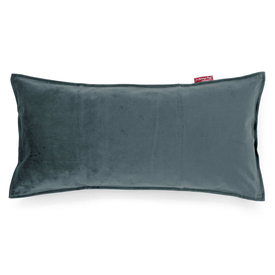 CloudSac 50 Riesen Memory-Schaum Kissen 40 x 80cm - Samt Türkis 01