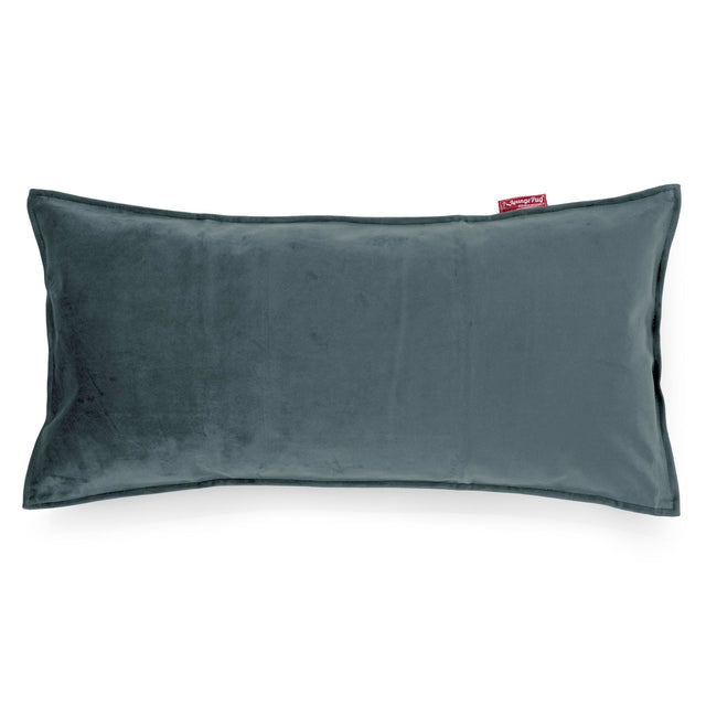 CloudSac 50 Riesen Memory-Schaum Kissen 40 x 80cm - Samt Türkis 01
