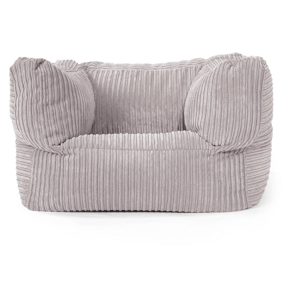 Albert Sitzsack Ohrensessel - Cord Silbergrau 01