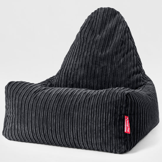 Skandi-Lounge Sitzsack - Cord Schwarz 01