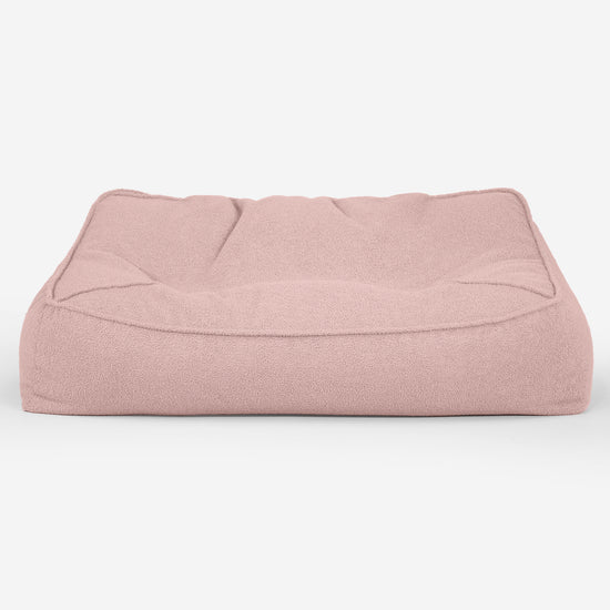 Das Slouchy Sitzsack Sofa - Bouclé Pink_01