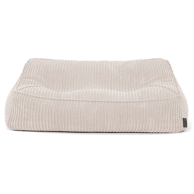 Das Slouchy Sitzsack Sofa - Cord Elfenbein 03