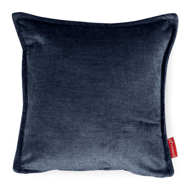 Dekokissen / Sofa Kissenbezug 47 x 47cm - Chenille Marineblau 01
