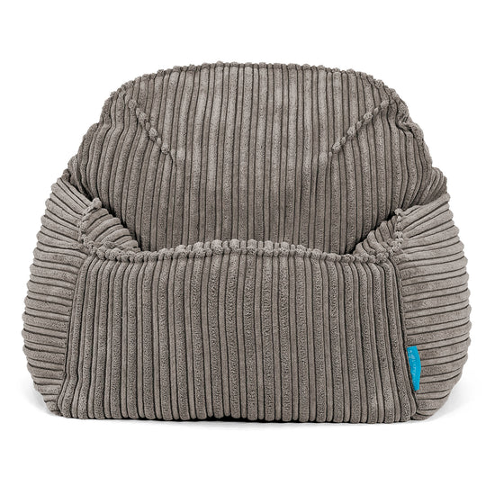 Der Slouchy Kinder Sitzsack 2-6 Jahre - Cord Graphitgrau 02