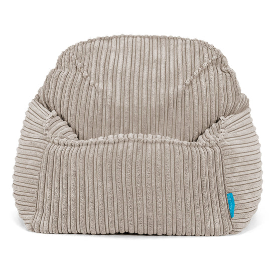 Der Slouchy Kinder Sitzsack 2-6 Jahre - Cord Nerzfarben 02