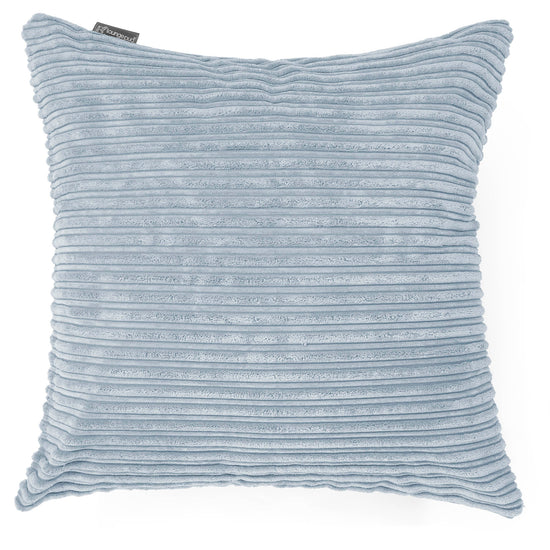 Extra Große Kissen 70 x 70cm - Cord Baby Blau 01