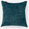 Extra Große Kissen 70 x 70cm - Cord Blaugrün 01