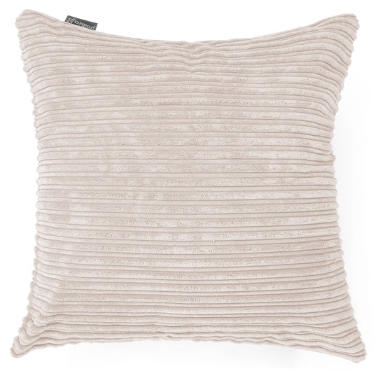 Extra Große Kissen 70 x 70cm - Cord Elfenbein 01
