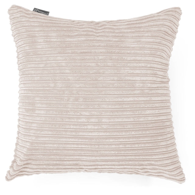 Extra Große Kissen 70 x 70cm - Cord Elfenbein 01