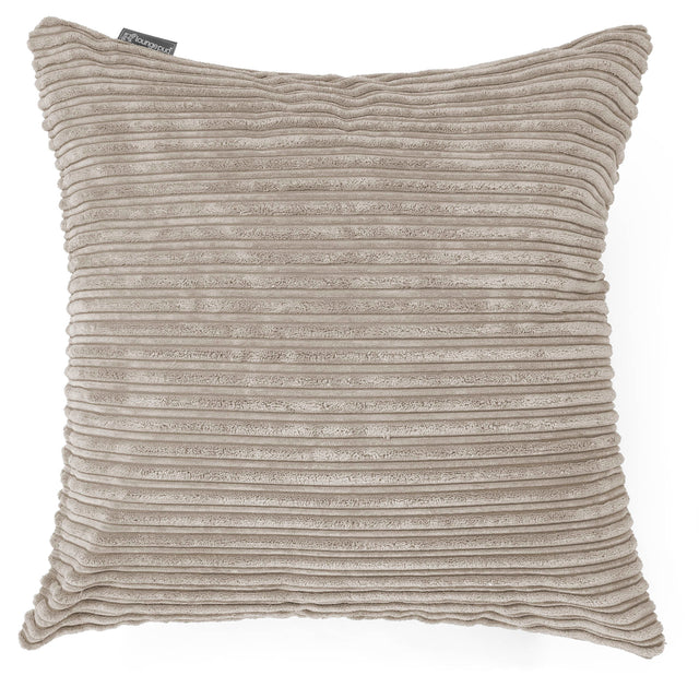 Extra Große Kissen 70 x 70cm - Cord Nerzfarben 01