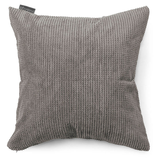 Extra Große Kissen 70 x 70cm - Pom-Pom Anthrazit 01