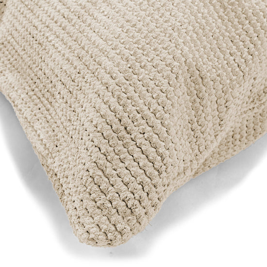 Extra Große Kissen 70 x 70cm - Pom-Pom Creme 03