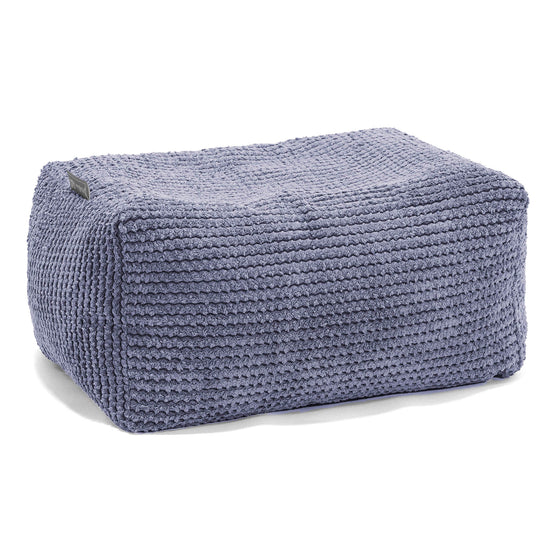 Fußhocker Pouf - Pom-Pom Lila 01