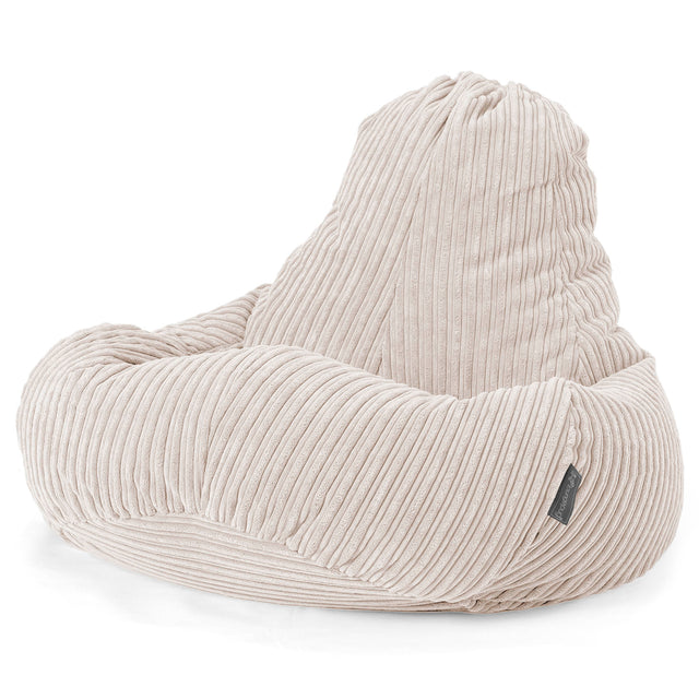 Ultra Lux Gaming Sitzsack - Cord Elfenbein 01