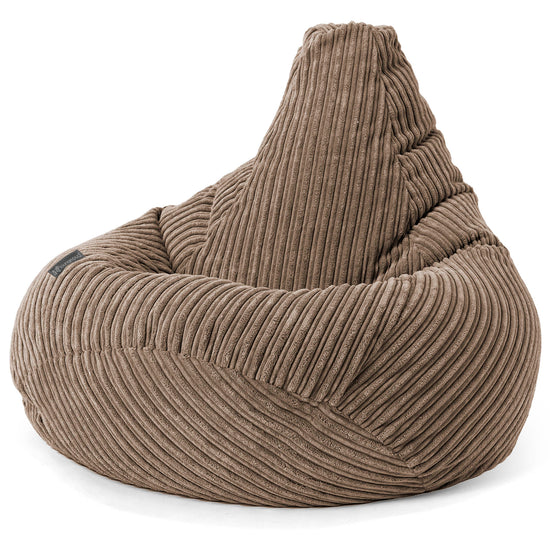 Gaming Sitzsack Sessel - Cord Mocca 02