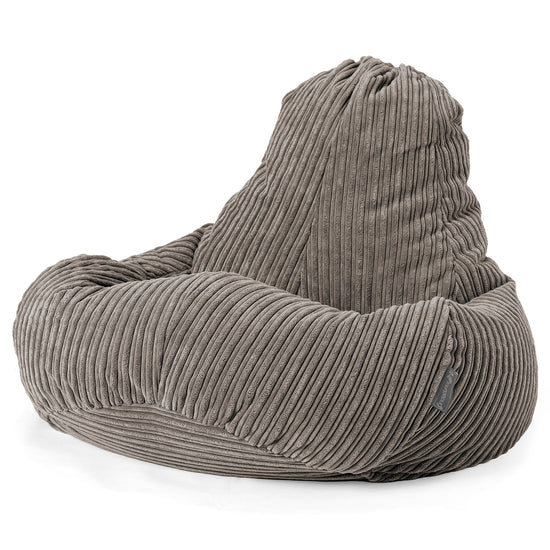 Ultra Lux Gaming Sitzsack - Cord Schiefergrau 01