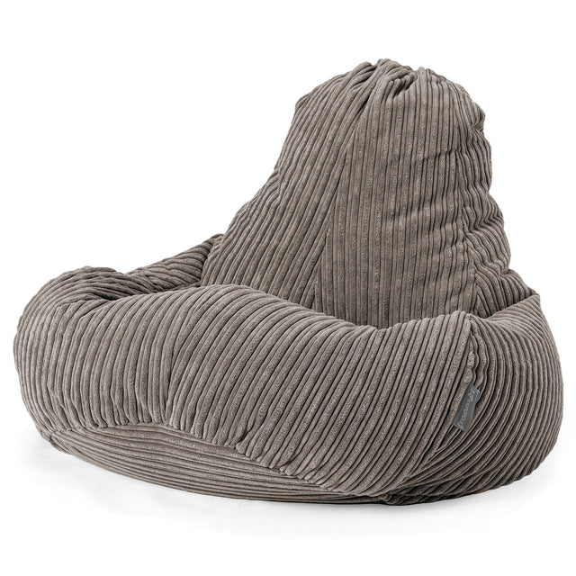 Ultra Lux Gaming Sitzsack - Cord Schiefergrau 01