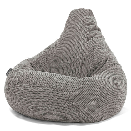 Gaming Sitzsack Sessel - Pom-Pom Anthrazit 02