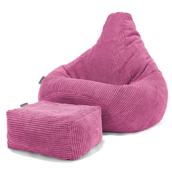 Gaming Sitzsack Sessel - Pom-Pom Pink 01