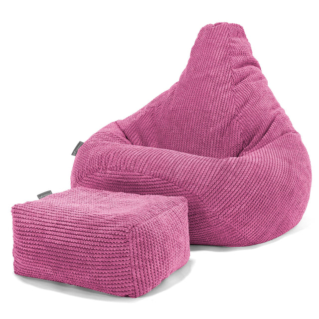 Gaming Sitzsack Sessel - Pom-Pom Pink 01