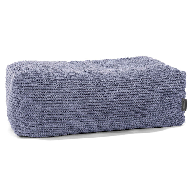 Groß Fußhocker Pouf - Pom-Pom Lila 01