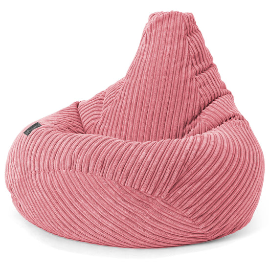 Kinder Gaming Sitzsack 6-14 Jahre - Cord Koralle 03