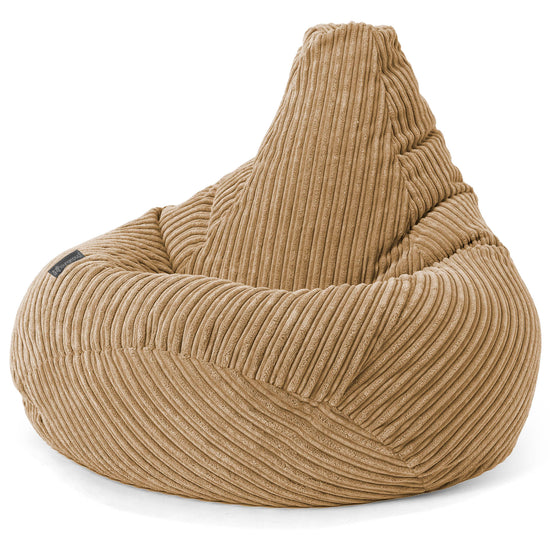 Kinder Gaming Sitzsack 6-14 Jahre - Cord Sand 03