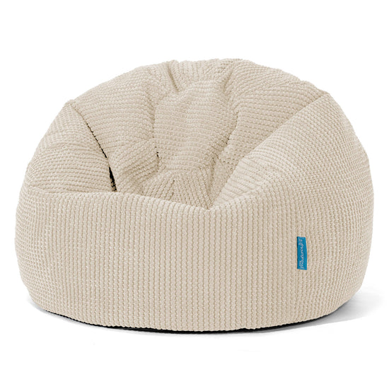Klassicher Kindersessel Sitzsack 1-5 jahren - Pom-Pom Creme 01