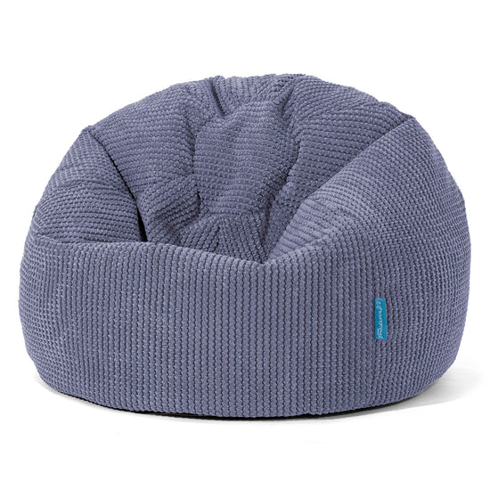 Klassicher Kindersessel Sitzsack 1-5 jahren - Pom-Pom Lila 01